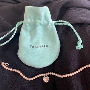 Tiffany mini ball Pearl Bracelet-RETIRED